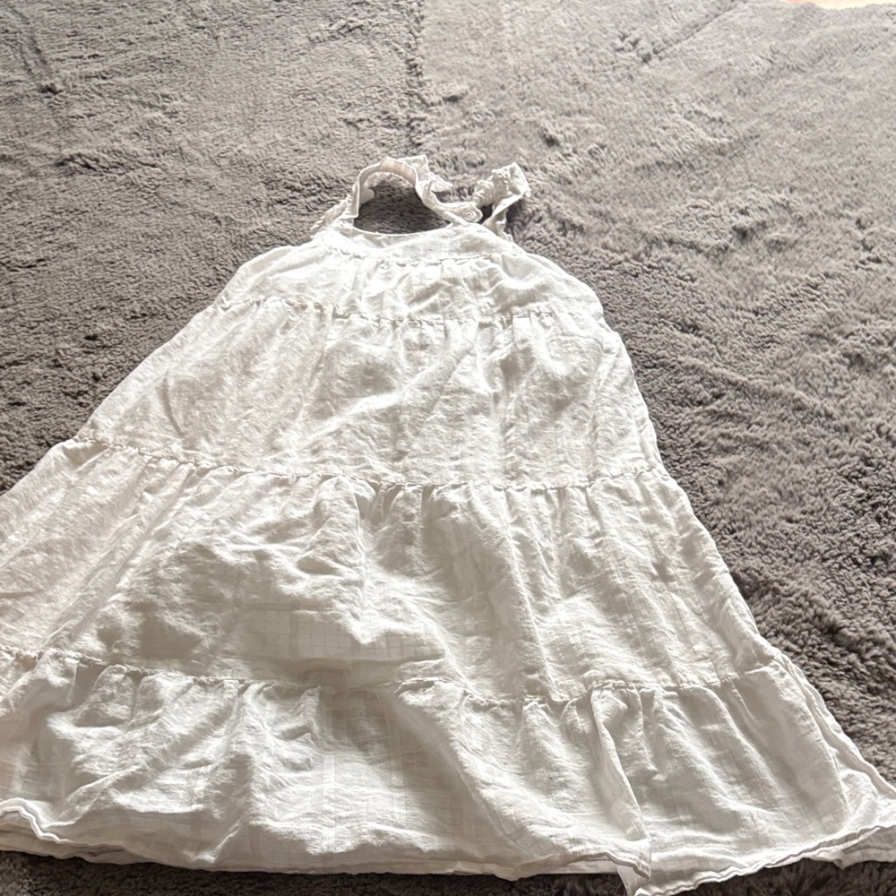 Cat & Jack White Tiered Halter Sundress for Girls